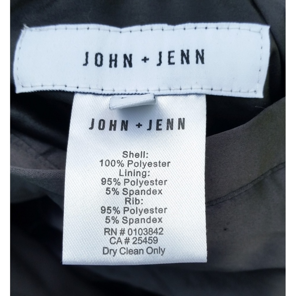John + Jenn Purple & Black Bomber, Reversible NWT - Picture 7 of 7